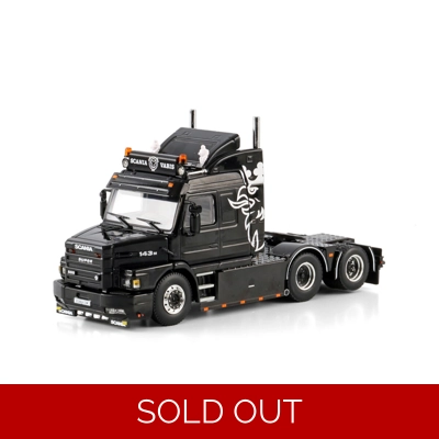 WSI TRUCK 1.50 Premium Line; SCANIA 3 SERIES TORPEDO STREAMLINE 6X2 TAG AXLE title=